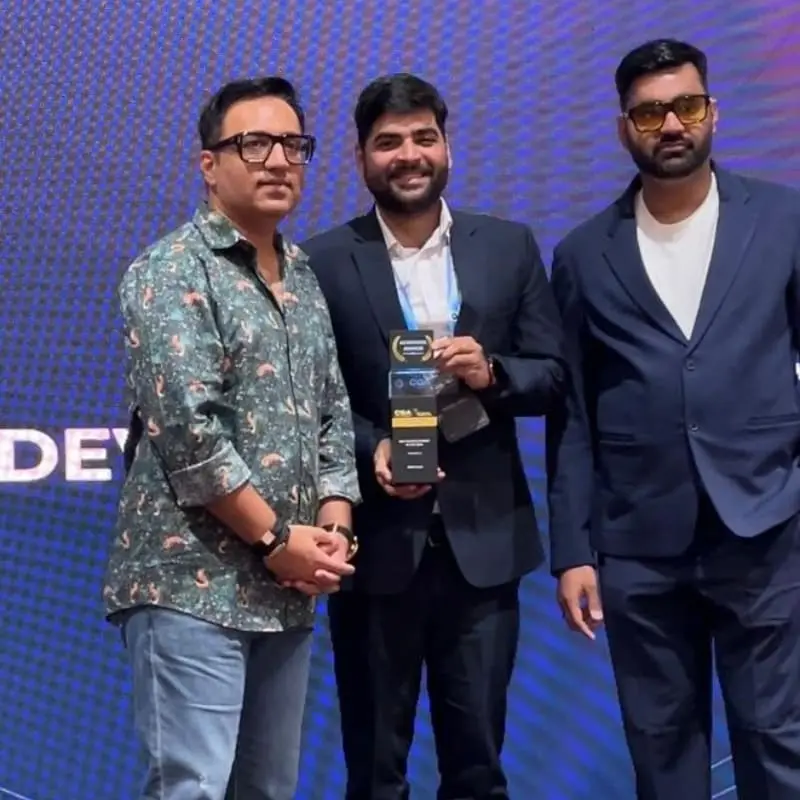Shivam Ahuja with Dr. Ashneer Grover — Founder, BharatPe