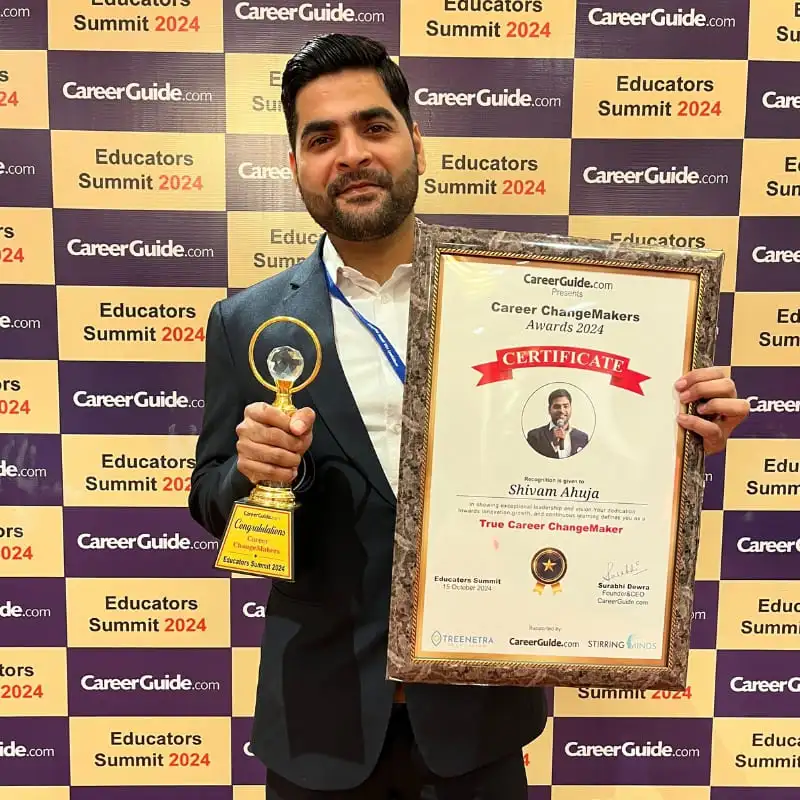 CareerGuide.com Award — Shivam Ahuja