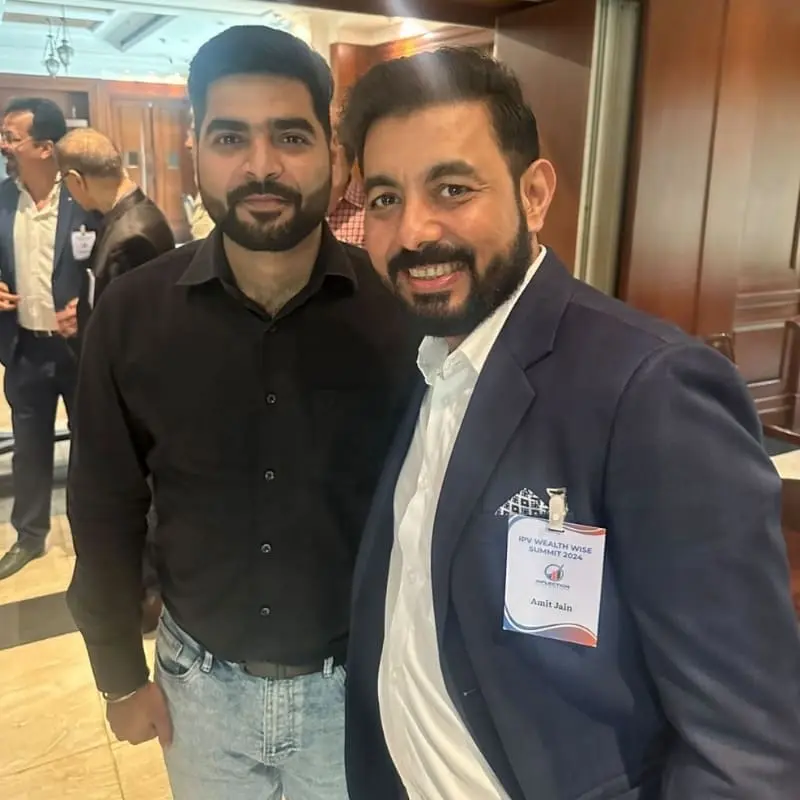 Shivam Ahuja with Amit Jain — Founder, CarDekho